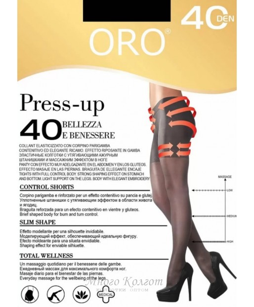 Корректирующие колготки ORO Press-Up 40